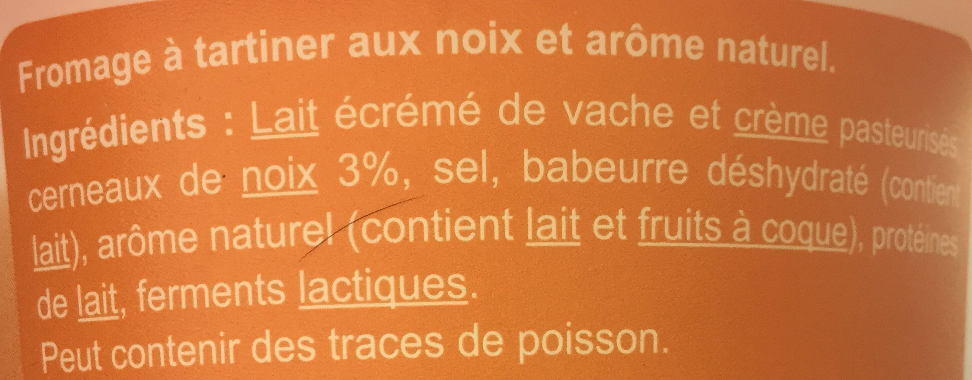 Tarti'bon - Ingrediënten - fr