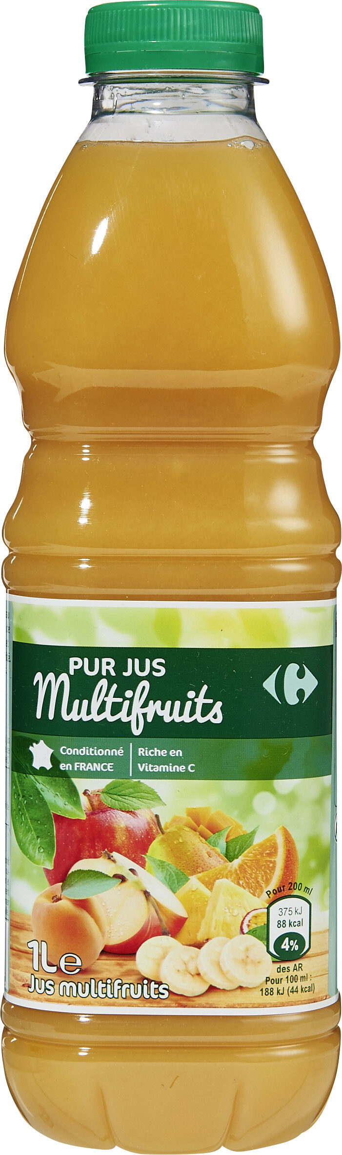 100% pur jus jus multifruits - Produkt - fr