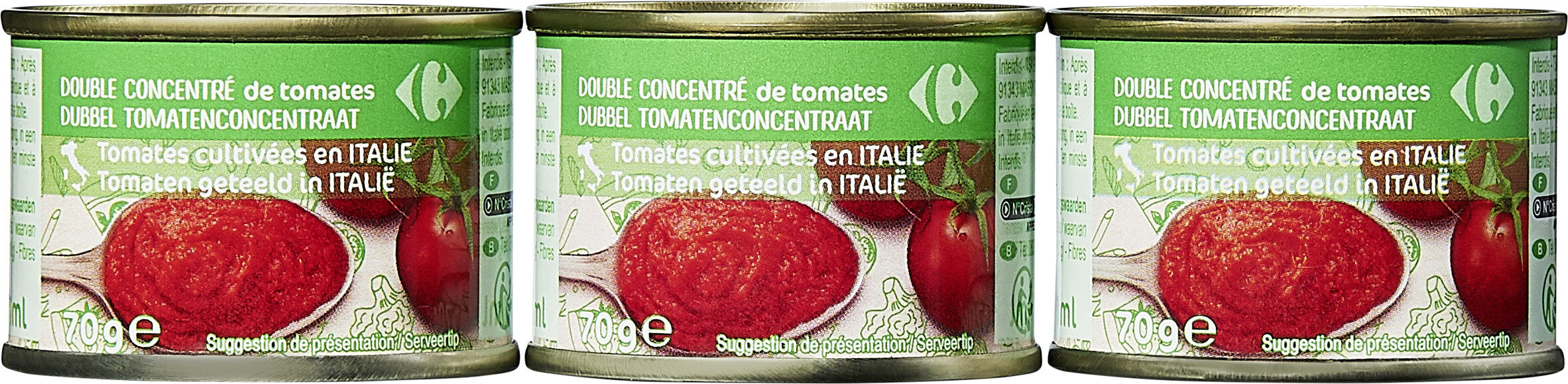 Double concentré de tomates - Produit