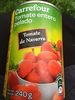 Tomate pelée entière - Produit