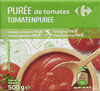 Purée de tomates nature - Produit