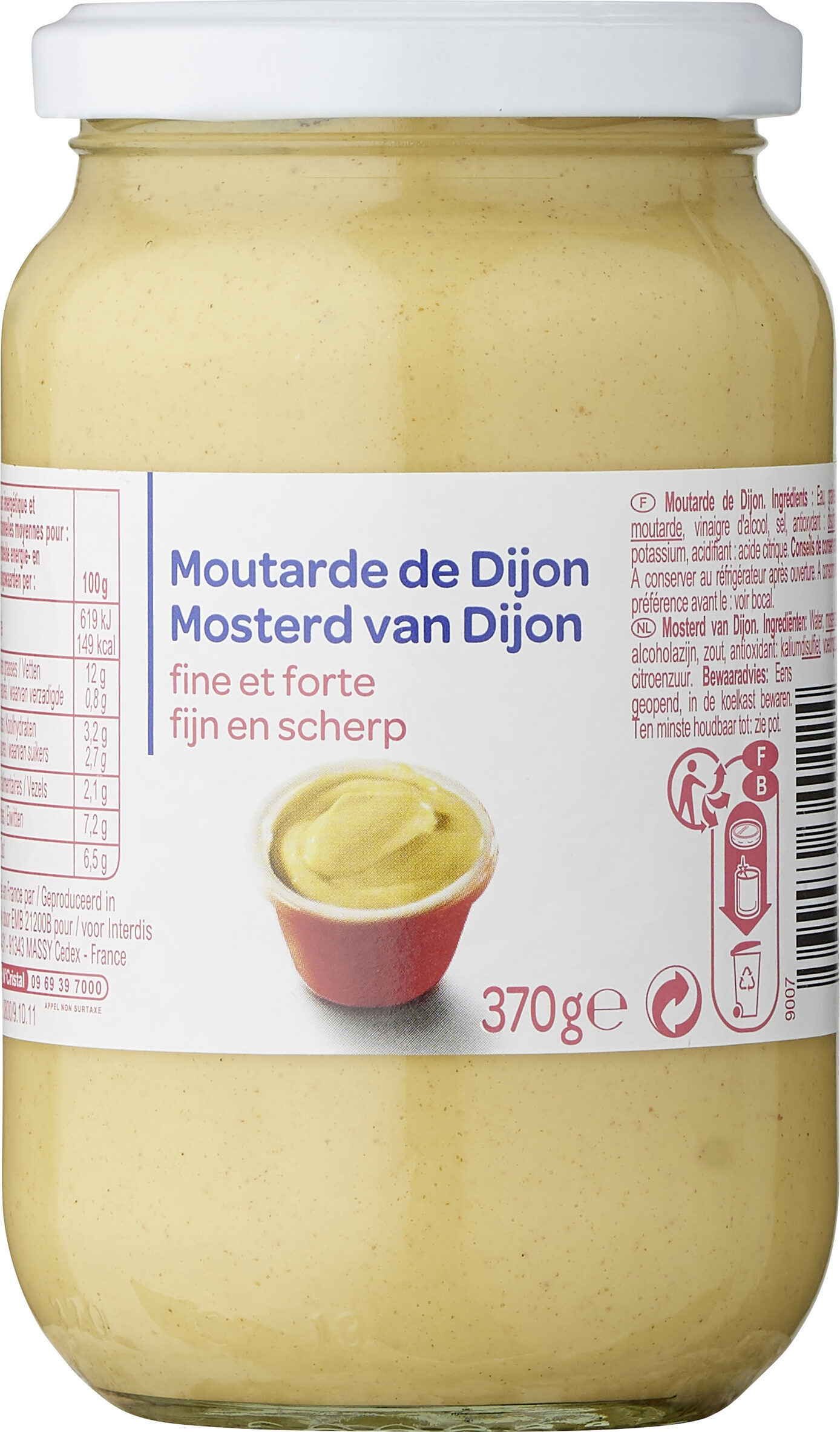 Moutarde de Dijon - Product - fr