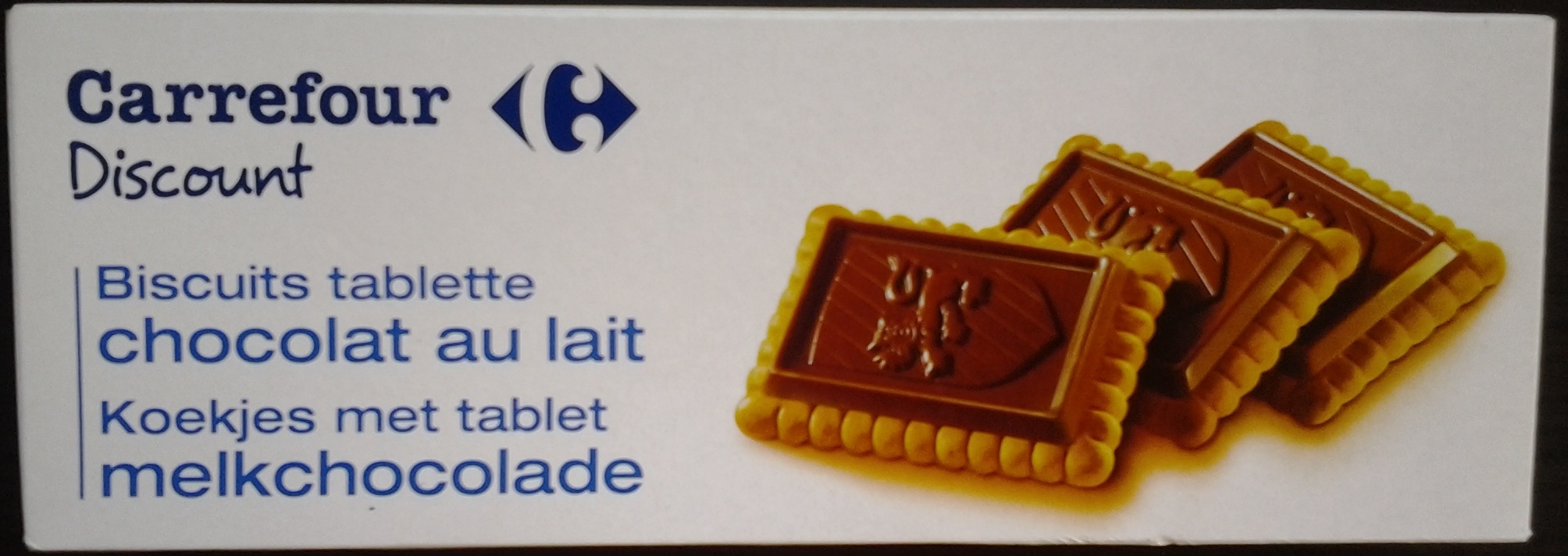 Biscuits tablette chocolat au lait - Producto - fr