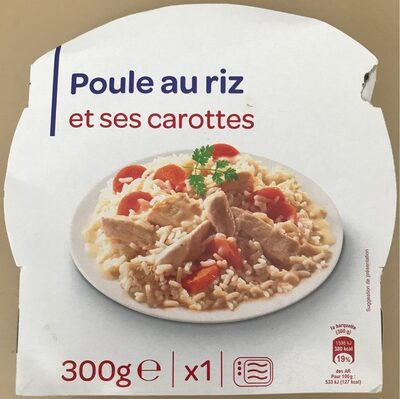 Poule au riz et ses carottes - Produkt - fr