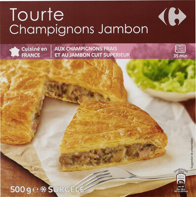 Tourte champignons jambon - Produit