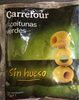 Aceitunas verdes sin hueso - Producte