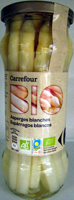 Asperges blanches Bio Carrefour - Product - fr