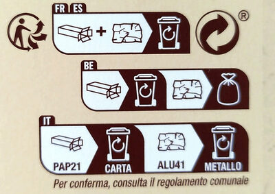 NOIR éclats d'Amandes caramélisés - Istruzioni per il riciclaggio e/o informazioni sull'imballaggio - fr