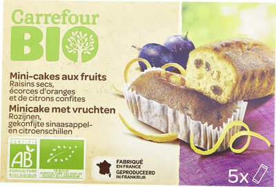 Mini-cakes aux fruits - Produit