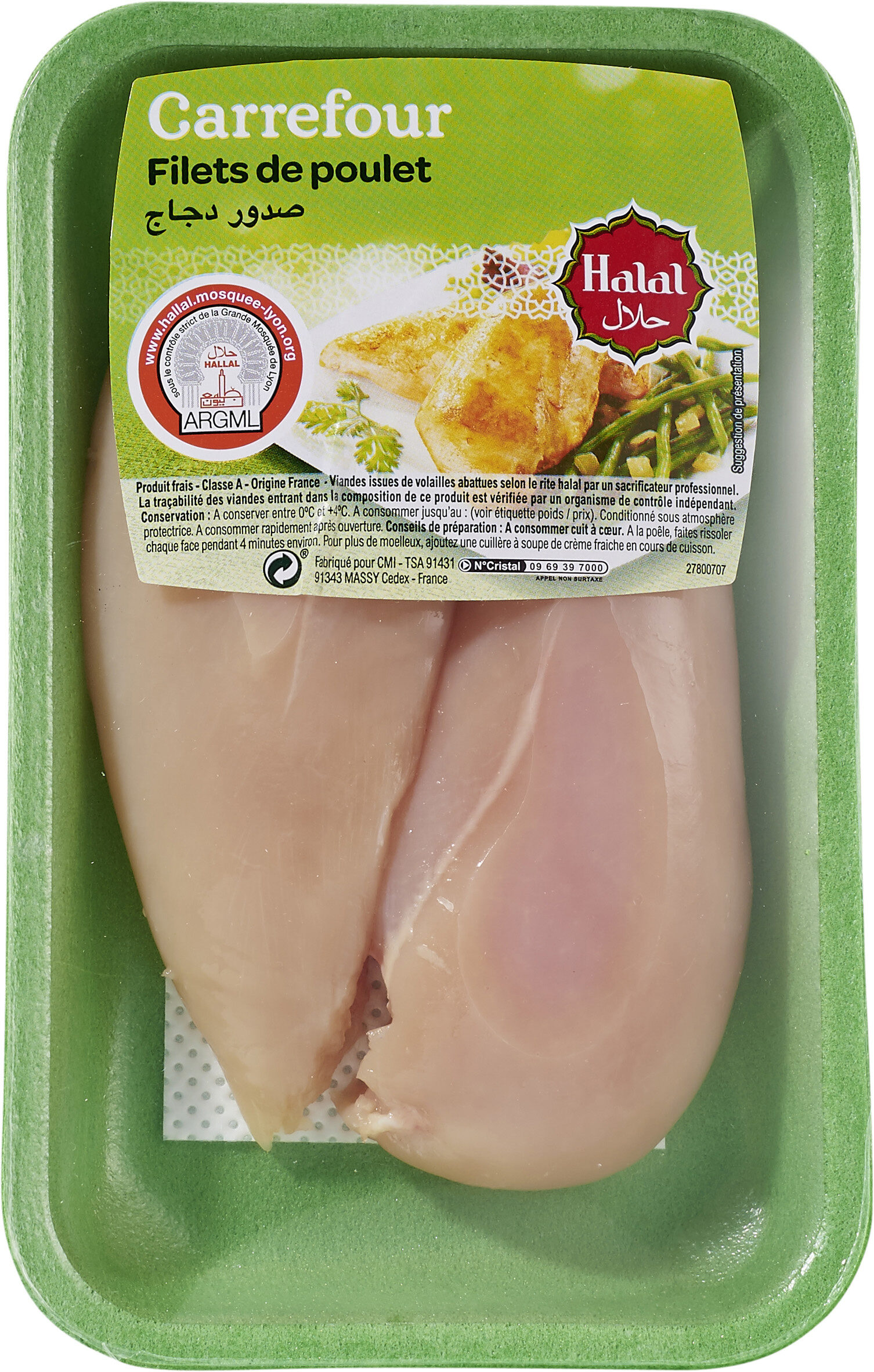 Filets de Poulet Halal - Product - fr