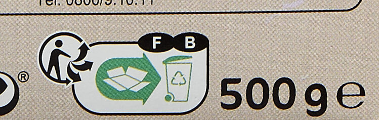 Riz complet - Instruction de recyclage et/ou informations d'emballage