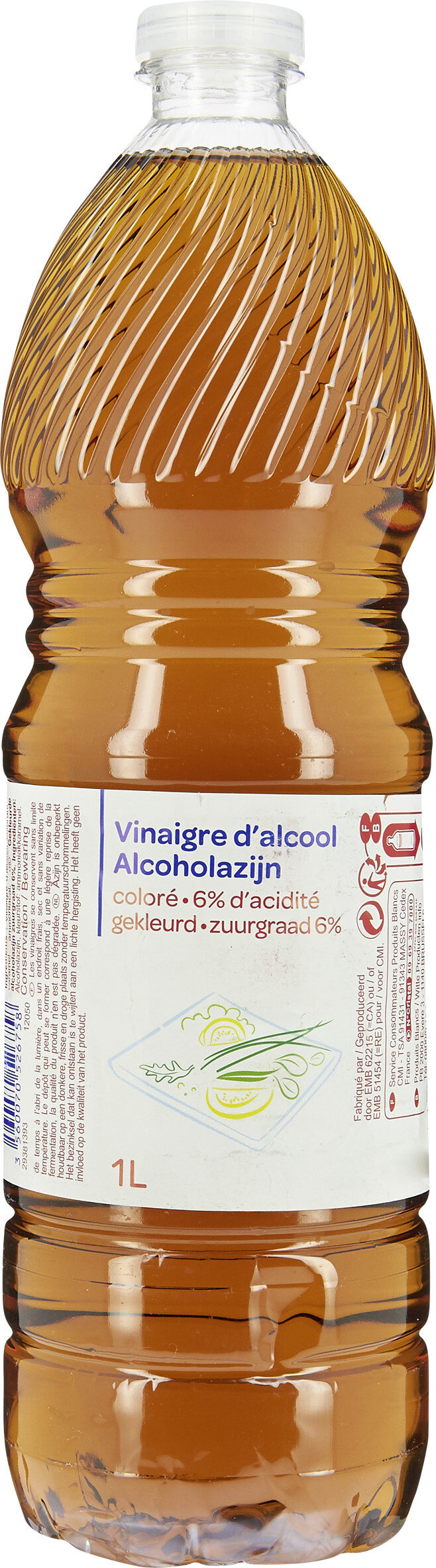 Vinaigre d'alcool coloré - Producto - fr