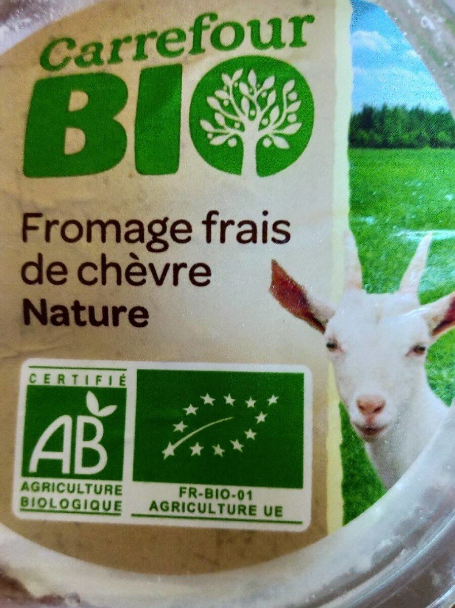 Fromage frais de chèvre nature - Product - fr