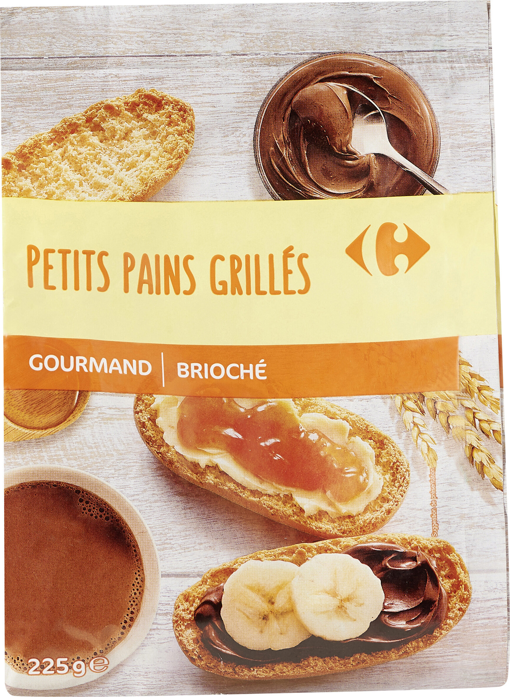 Petits pains grillés - Produkt - fr