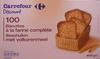 100 biscottes à la farine complète - Produit