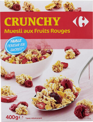 CRUNCHY Muesli aux Fruits Rouges - Product - fr