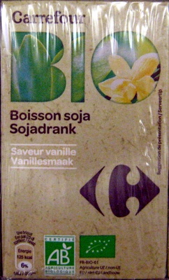 Boisson soja Saveur vanille bio - Product - fr