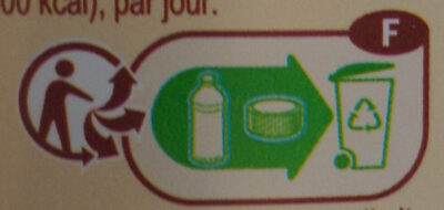 Lait ENTIER Stérilisé UHT - Instruction de recyclage et/ou informations d'emballage