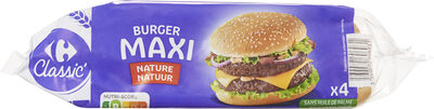 Burger maxi nature - Produit
