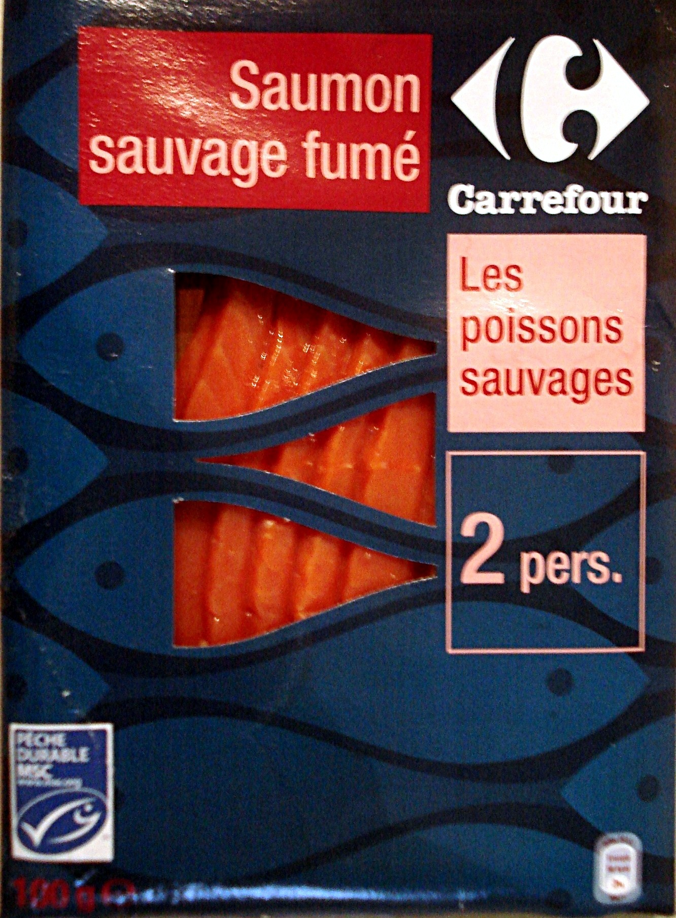 Saumon sauvage fumé - Product - fr