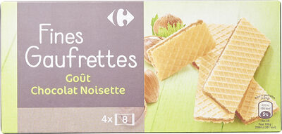 Gaufrettes Goût Chocolat Noisette - Prodotto - fr