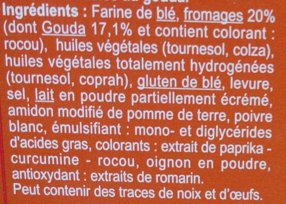 Mini baguettes - Ingredienti - fr