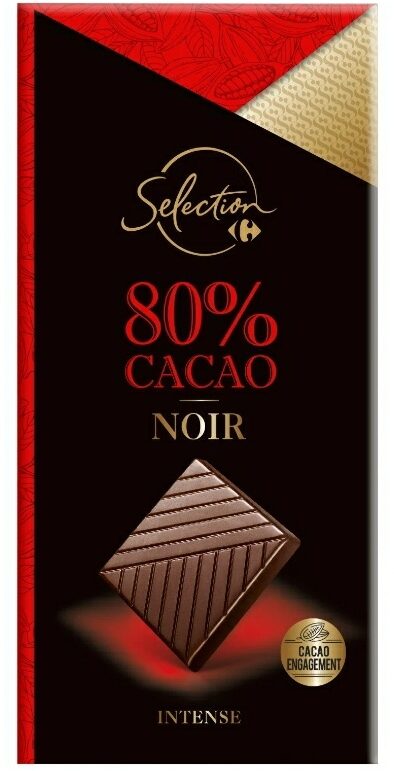 80% cacao noir - Producte - fr