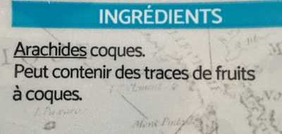 Arachides Coques Grillées - Ingredients - fr