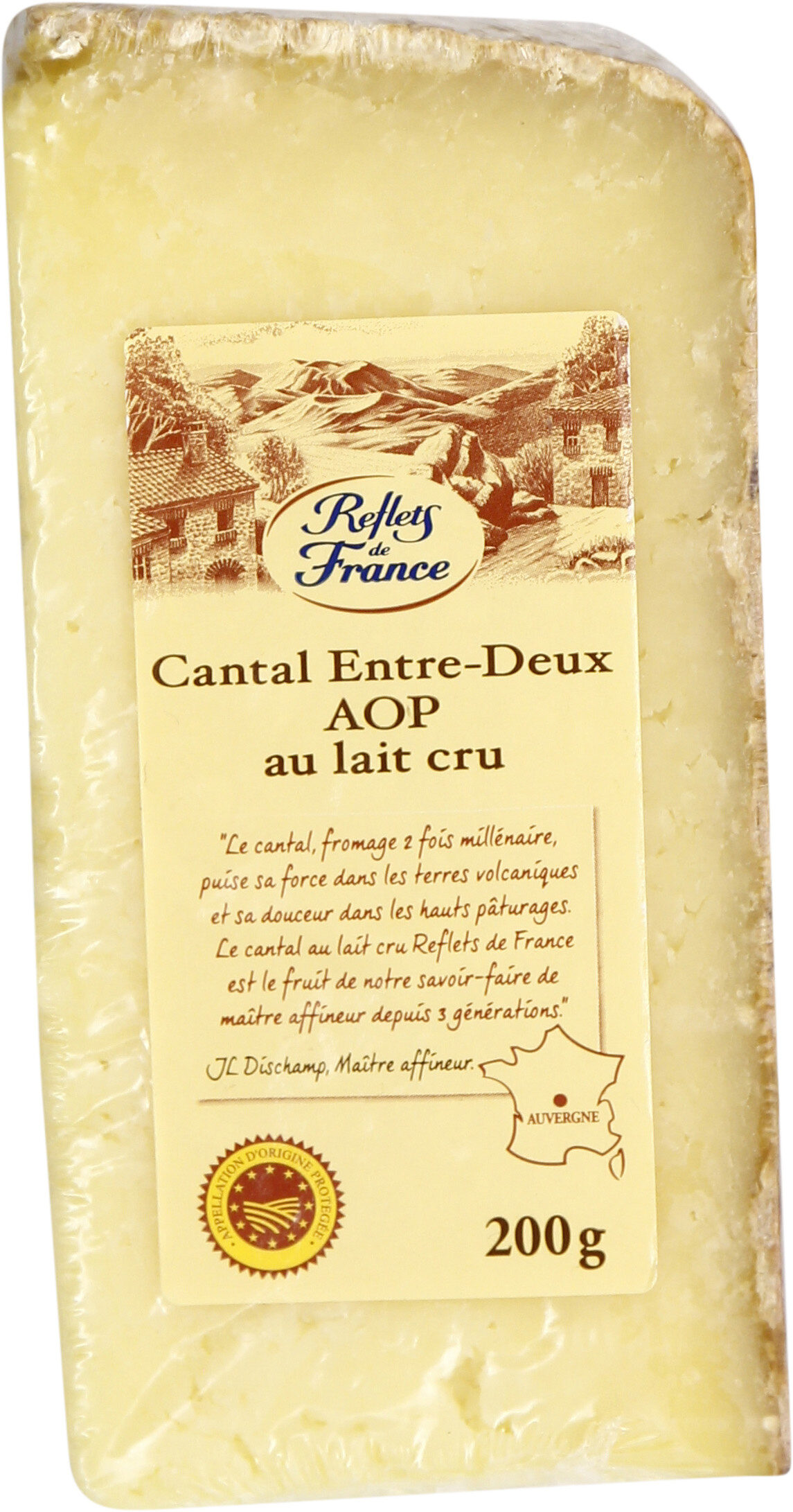 Cantal entre-deux AOP au lait cru - Product - fr