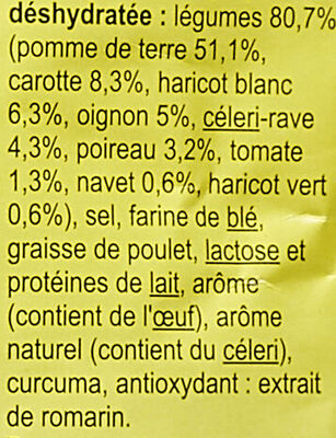 Soupe 9 legumes - Ingredienti - fr