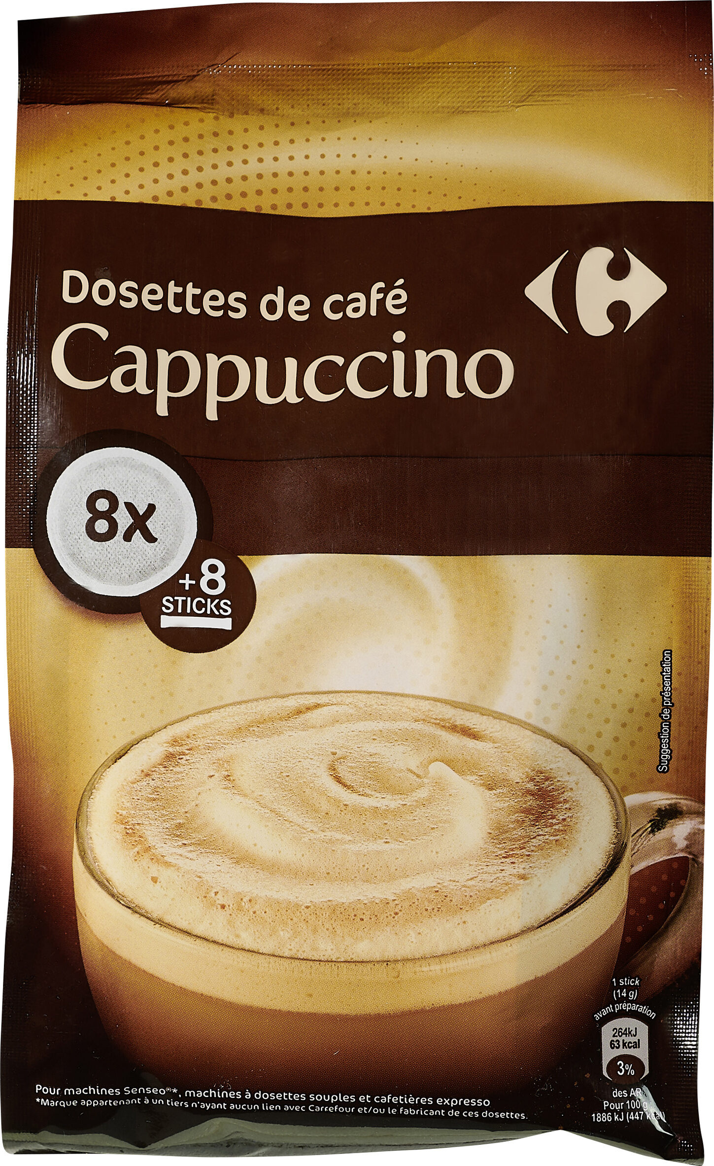 Dosettes de café Cappuccino - Prodotto - fr