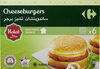 Cheeseburgers Halal x6 - Produit