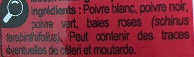 4 baies Moulin - Ingrediënten - fr