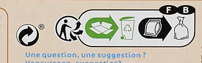 DUO P'TIT DÉJ - Istruzioni per il riciclaggio e/o informazioni sull'imballaggio - fr