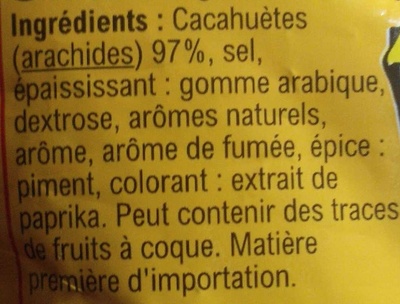 Cacahuètes - Ingredienti - fr