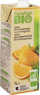 Jus d'orange Bio - Product - fr