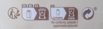Jus de Pomme - Istruzioni per il riciclaggio e/o informazioni sull'imballaggio