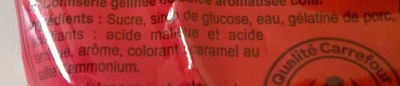 Cola' ACID - Ingredienti - fr
