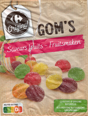 GOM'S Saveurs fruits - Prodotto - fr