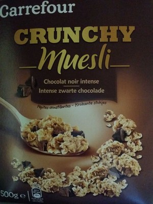 CRUNCHY Muesli Chocolat noir intense - 1