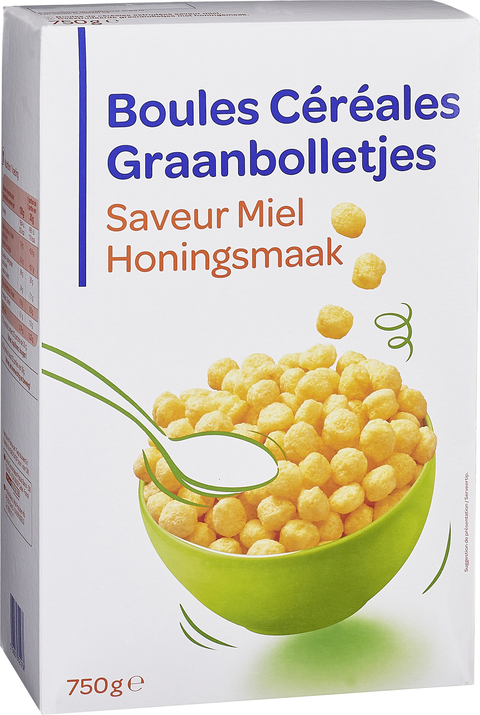 Boules Céréales Saveur miel - Producto - fr