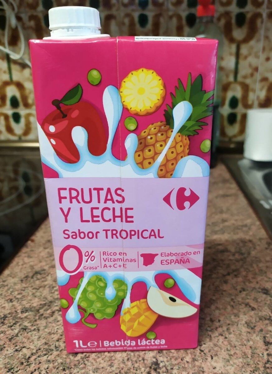 Bebida Frutas y Leche sabor Tropical - Producte - es