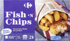 Fish'n Chips Filet de colin d'Alaska avec potatoes - Product
