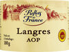 Langres APPELLATION D'ORIGINE PROTEGEE - Product