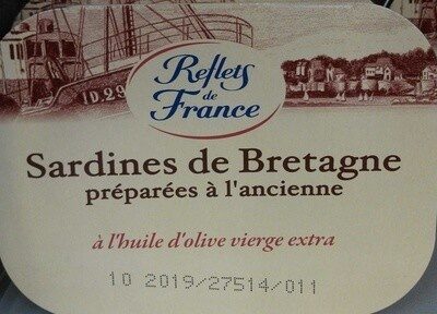 Sardines de Bretagne préparées à l'ancienne à l'huile d'olive - Product - fr