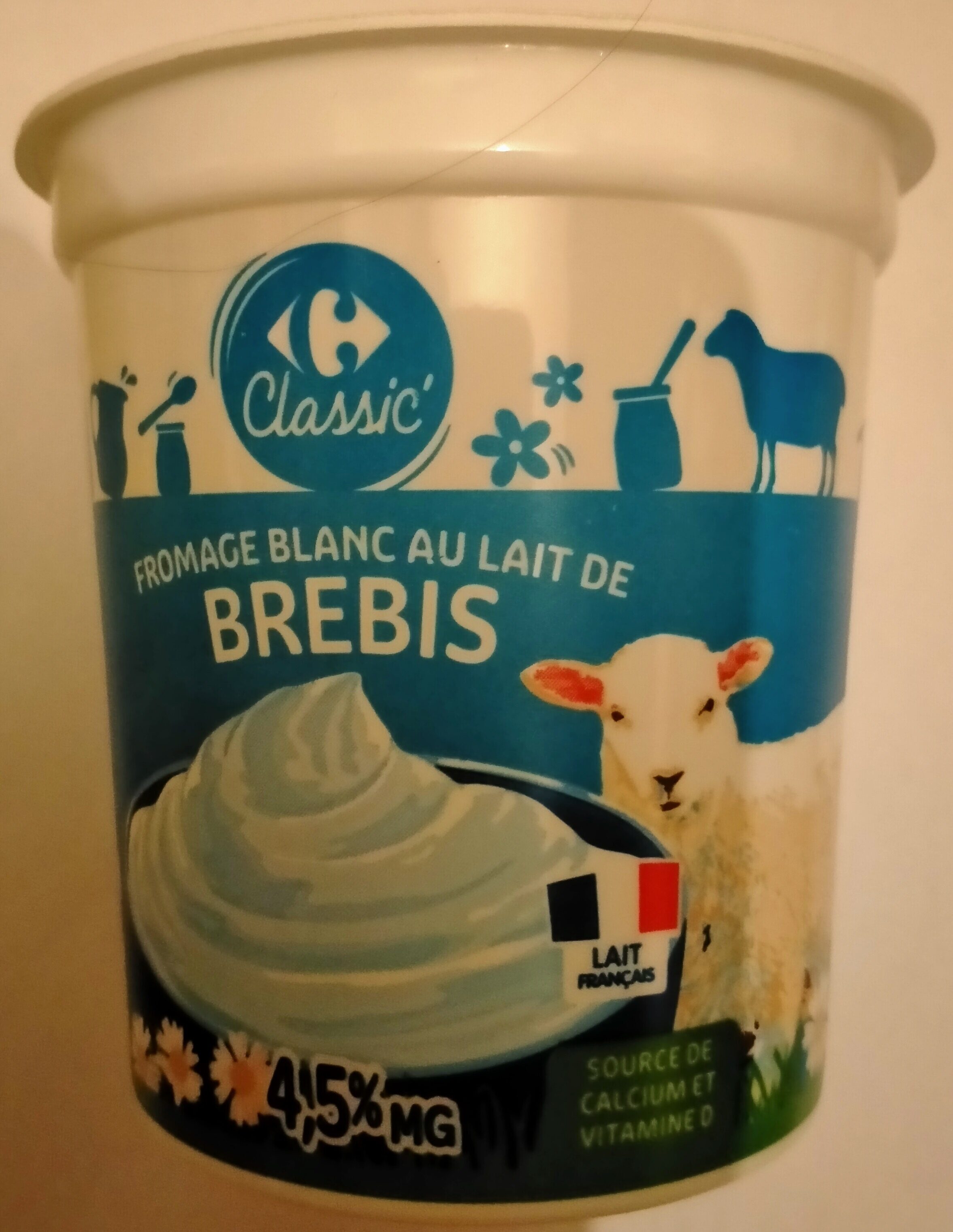 Fromage blanc au lait de Brebis - Produit