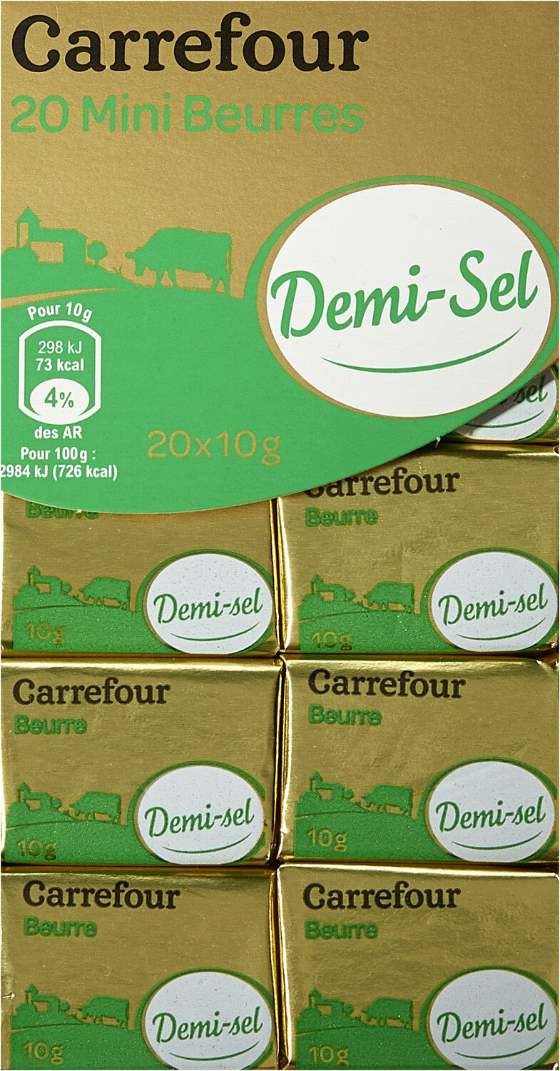 20 Mini-beurres demi-sel - Product - fr