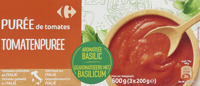 Purée de tomates aromatisée Basilic - Producte - fr