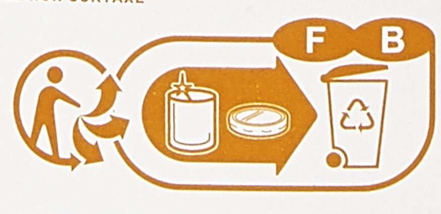 Mayonnaise - Instruction de recyclage et/ou informations d'emballage
