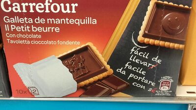 PARA LLEVAR GALLETAS DE MANTEQUILLA TABLETA Chocolate - Producto